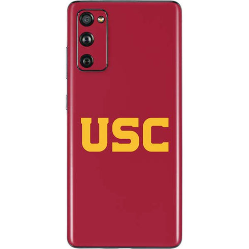 University of Southern California USC Galaxy S20 Fan Edition Skin